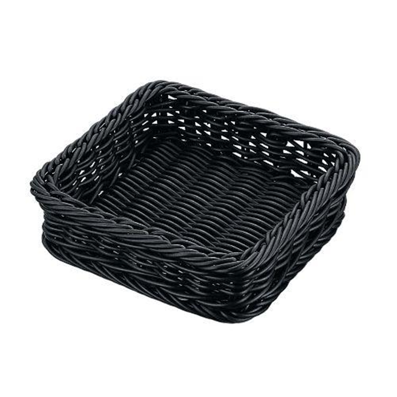 角型 フードバスケット 30型 正角 ブラックVB-930-BK 1個（ご注文単位1個）【直送品】