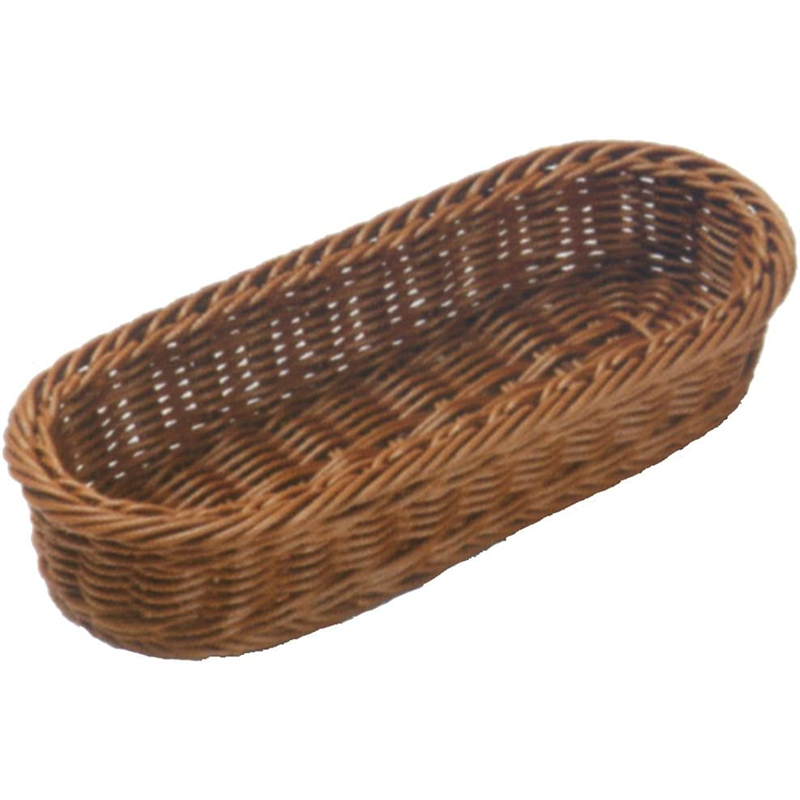 小判型カトラリーバスケット ブラウンCB-008-BR 1個(ご注文単位1個)【直送品】