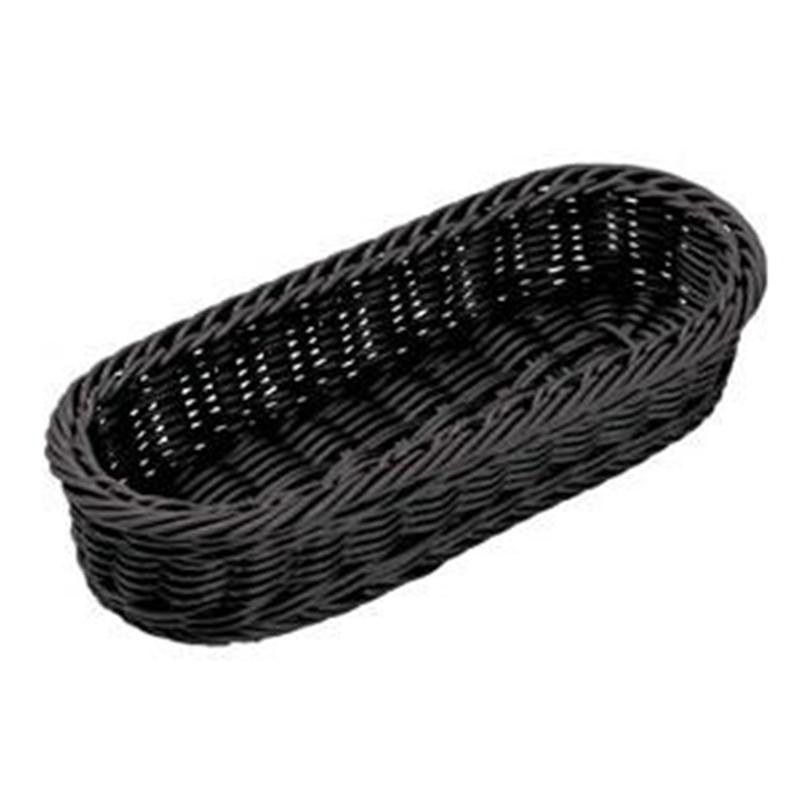 小判型カトラリーバスケット ブラックCB-009-BK 1個(ご注文単位1個)【直送品】