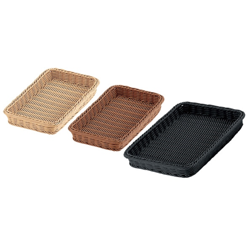 角型ベーカリーバスケット 32型 アイボリーCO-703-IV 1個（ご注文単位1個）【直送品】