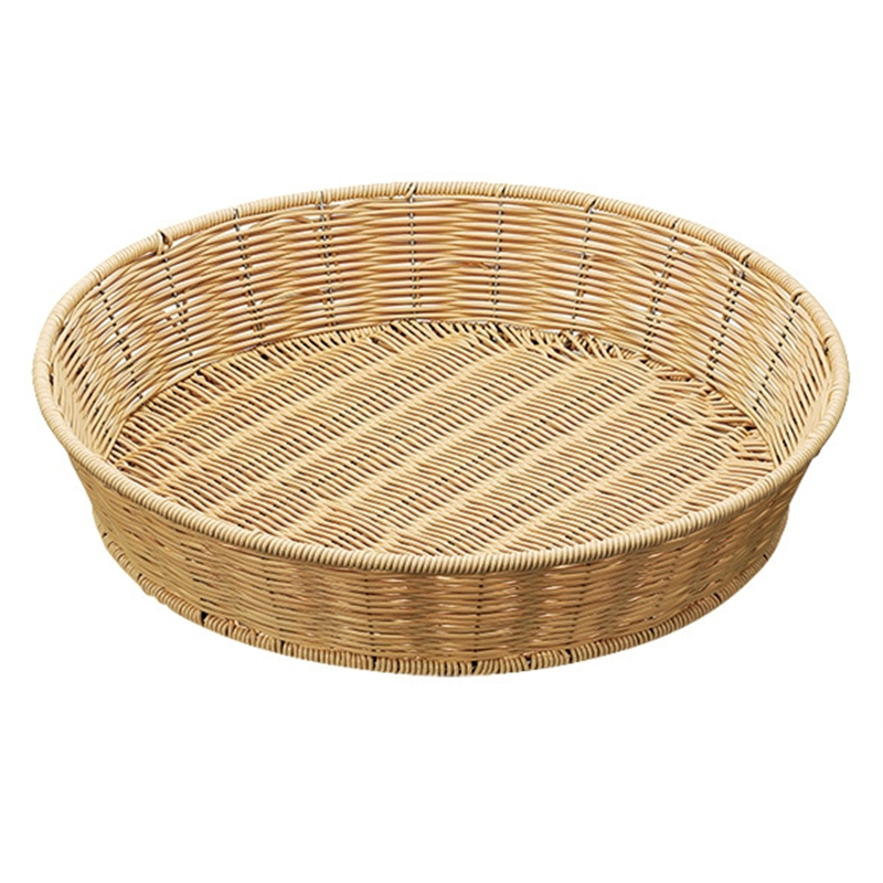 ベーカリーバスケット 丸型47型 アイボリーBB-411-IV 1個（ご注文単位1個）【直送品】