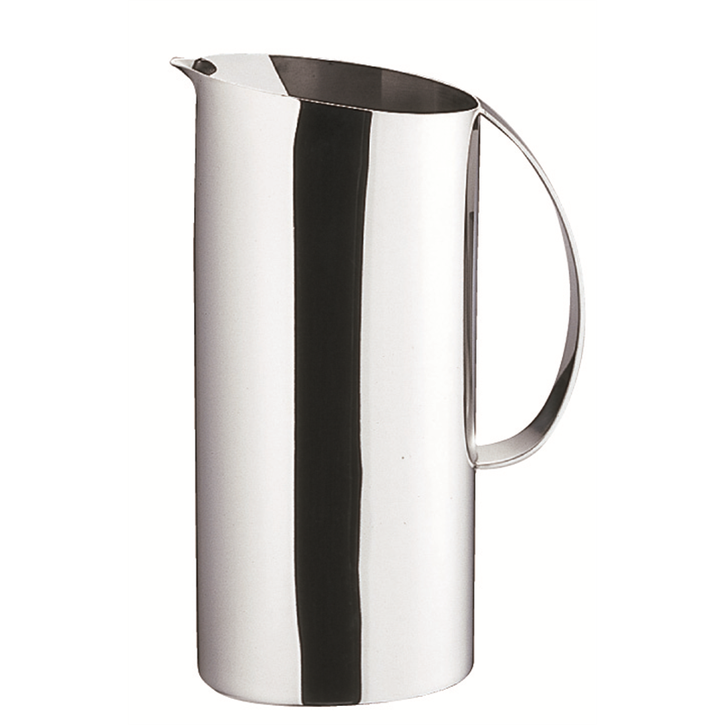 UK 18-8ウォーターピッチャー 小判型 1.0L 1個（ご注文単位1個）【直送品】