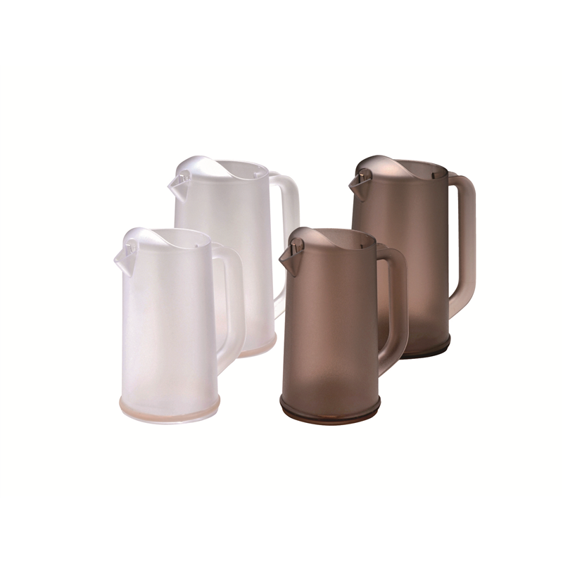 ポリカーボ BKワンボディーピッチャー 1.3L スモークブラウン 1個（ご注文単位1個）【直送品】