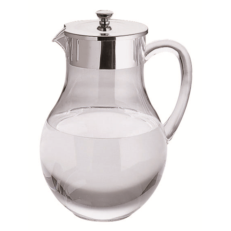 アクリルウォーターピッチャー 2.2L (氷止付)03031055 2.2L 1個（ご注文単位1個）【直送品】