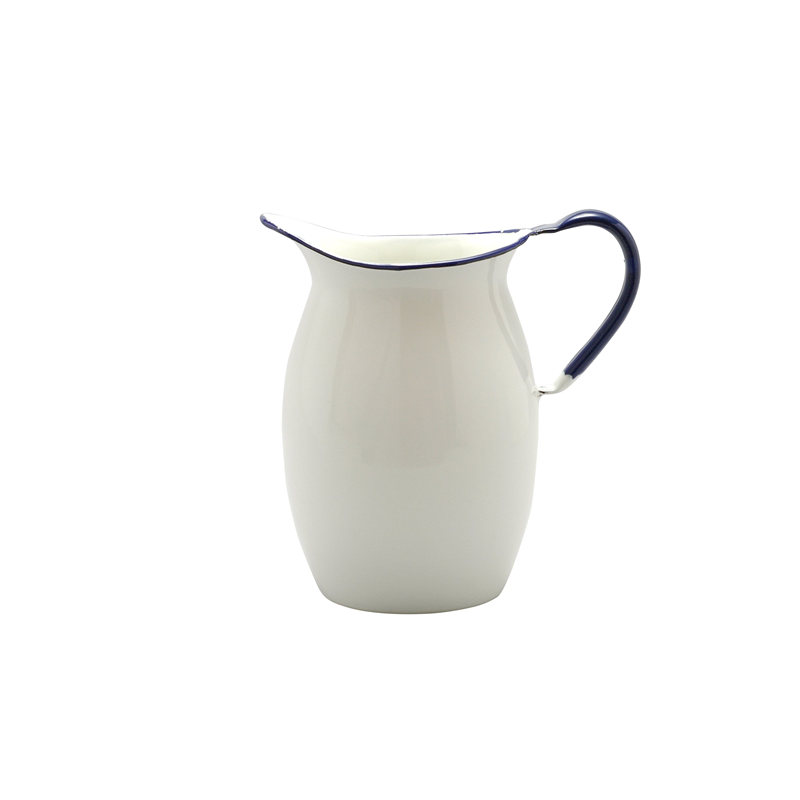 野田琺瑯 HP-15 ピッチャー 紺縁 1個（ご注文単位1個）【直送品】