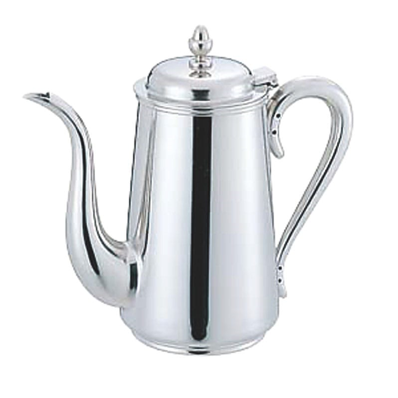 UK 18-8B渕コーヒーポット 7人用 1000cc 1個（ご注文単位1個）【直送品】