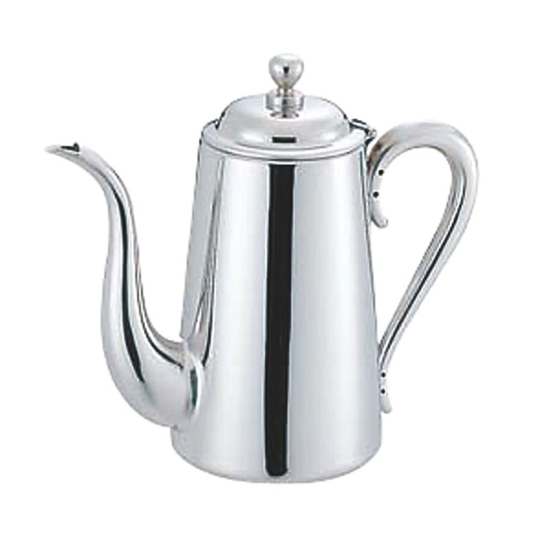 UK 18-8M型コーヒーポット 3人用 400cc 1個（ご注文単位1個）【直送品】