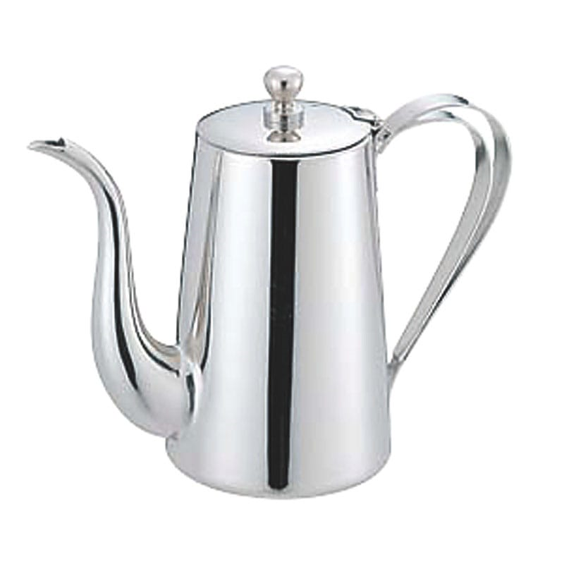 UK 18-8K型コーヒーポット 3人用 400cc 1個（ご注文単位1個）【直送品】