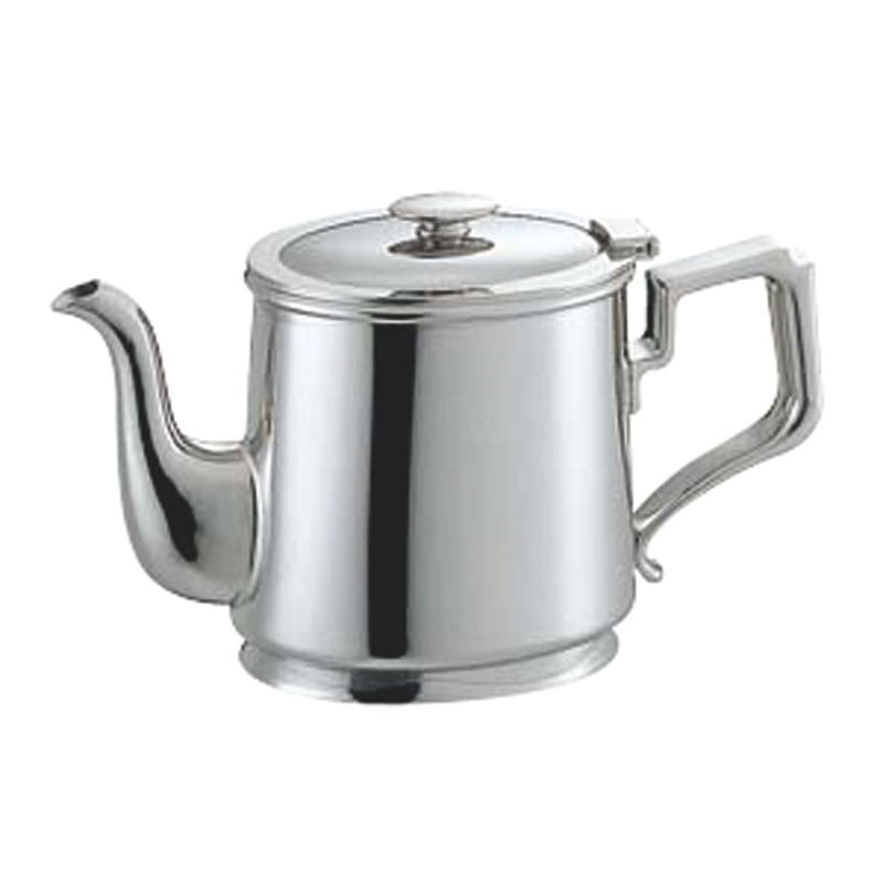 SW 18-8小判型ティーポット 2人用 400cc 1個（ご注文単位1個）【直送品】