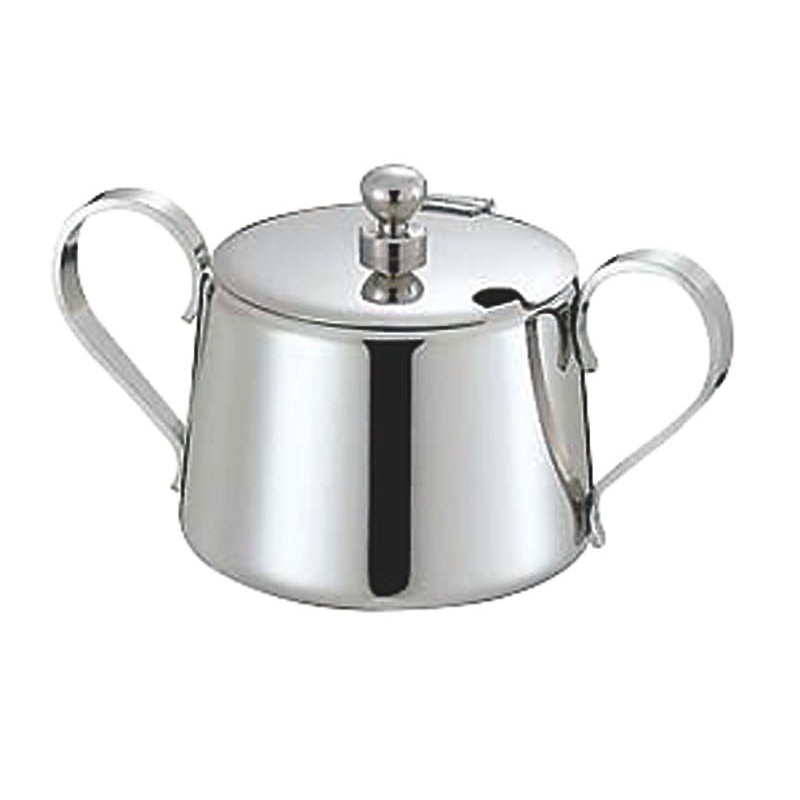 UK 18-8K型シュガーポット 5人用 200cc 1個（ご注文単位1個）【直送品】