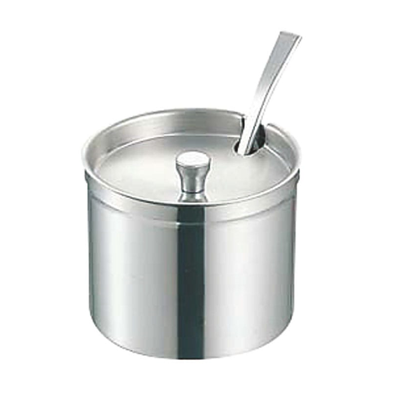 MS 18-8シュガーポット レードル付 280ml MR-275 1個（ご注文単位1個）【直送品】