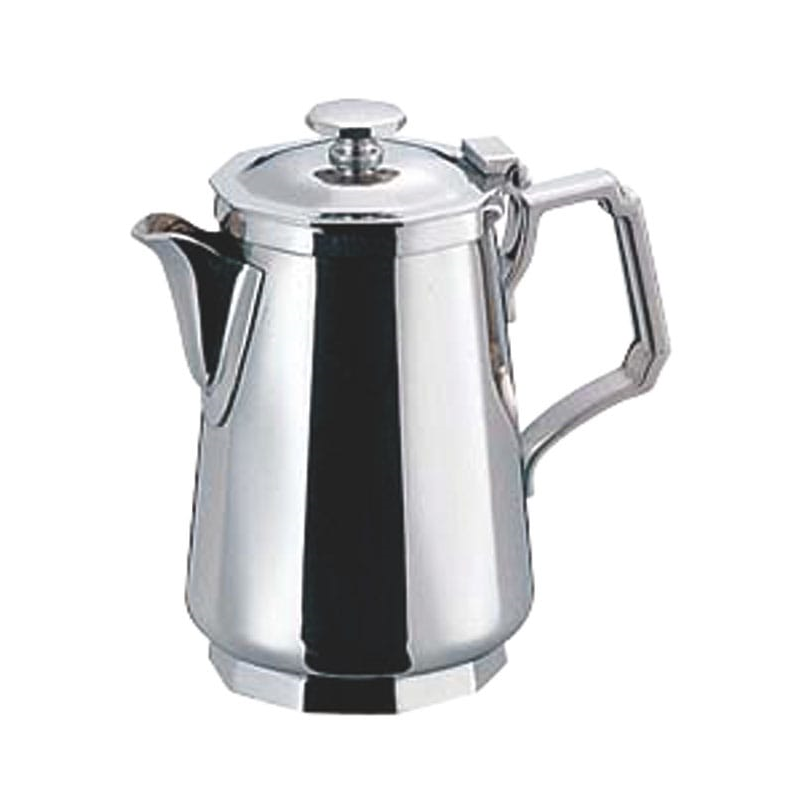 SW 18-8角型ミルクポット 10人用 300cc 1個（ご注文単位1個）【直送品】