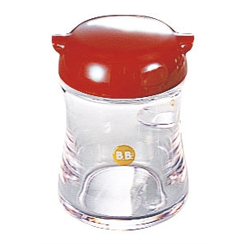 BB調味料入 B-5401R ショウユ差し 赤 150cc 1個（ご注文単位1個）【直送品】