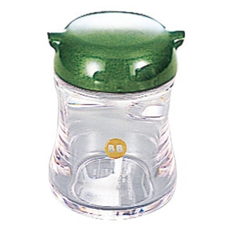 BB調味料入 B-5401G ショウユ差し 緑 150cc 1個（ご注文単位1個）【直送品】