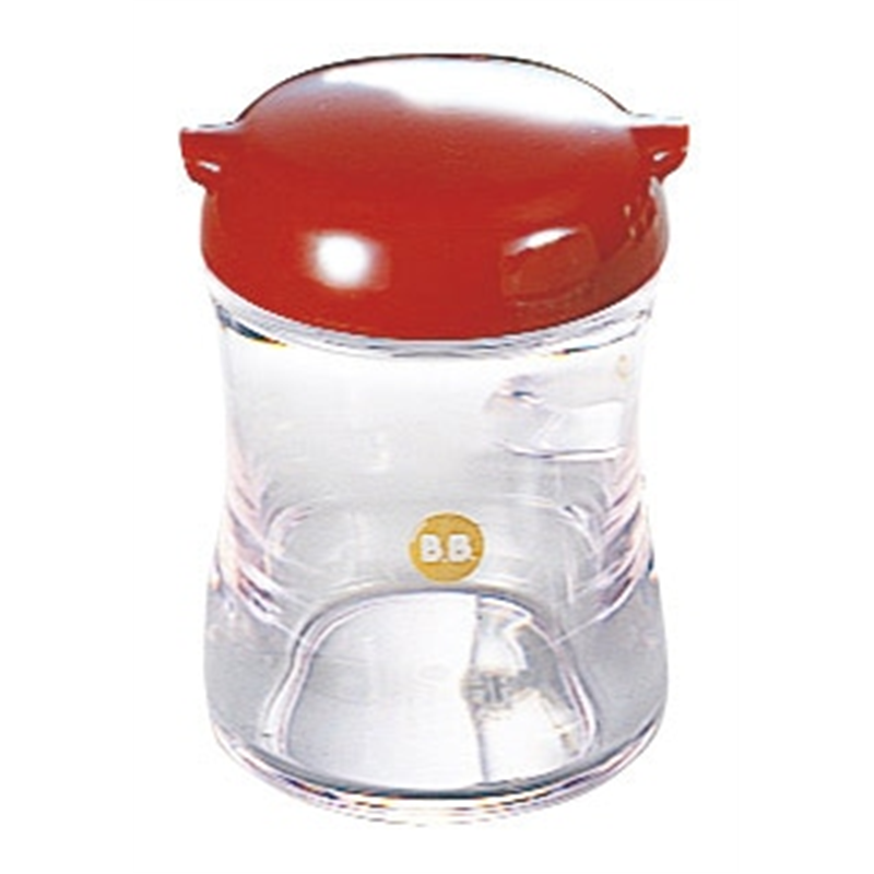 BB調味料入 B-5402R ソース差し 赤 260cc 1個（ご注文単位1個）【直送品】