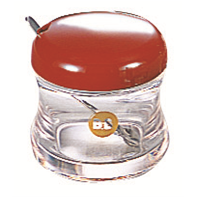 BB調味料入 B-5405R カラシ入れ 赤 50cc 1個（ご注文単位1個）【直送品】