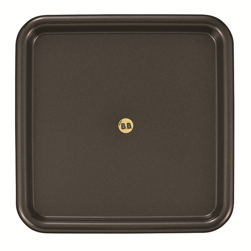 B-5410B BB調味料正角トレー ブラック 1個（ご注文単位1個）【直送品】