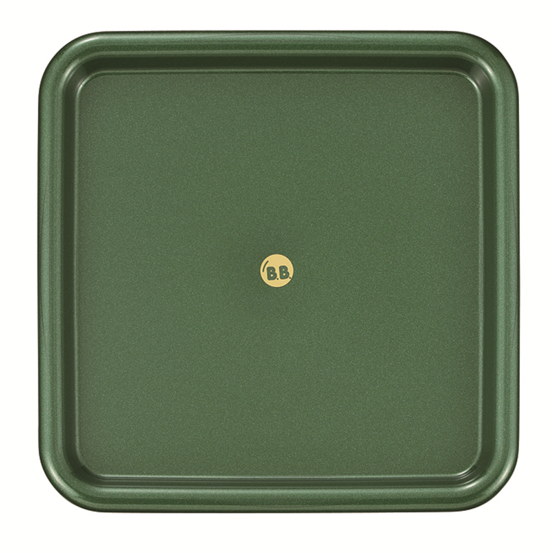 B-5410G BB調味料正角トレー グリーン 1個（ご注文単位1個）【直送品】