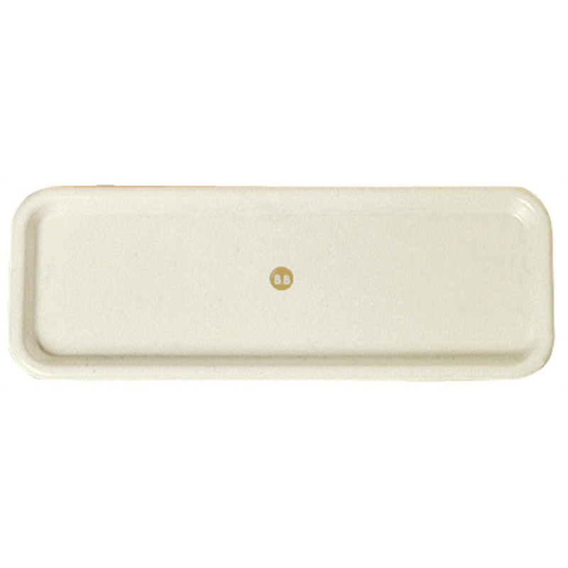 B-5411W BB調味料長角トレー ホワイト 1個（ご注文単位1個）【直送品】