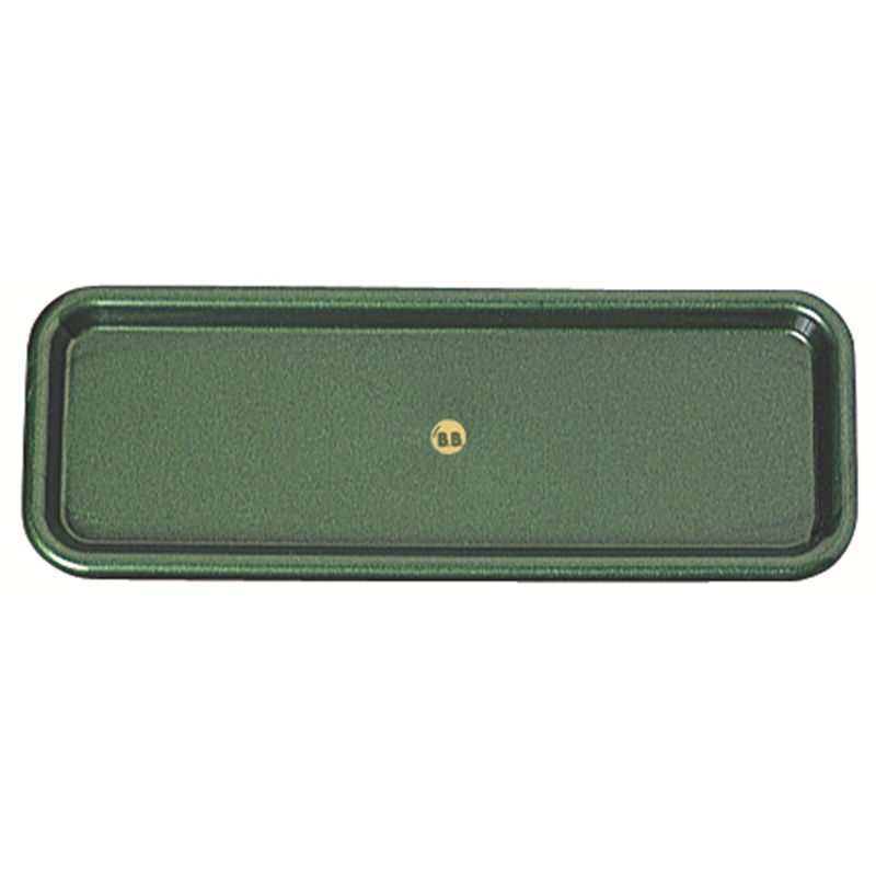 B-5411G BB調味料長角トレー グリーン 1個（ご注文単位1個）【直送品】