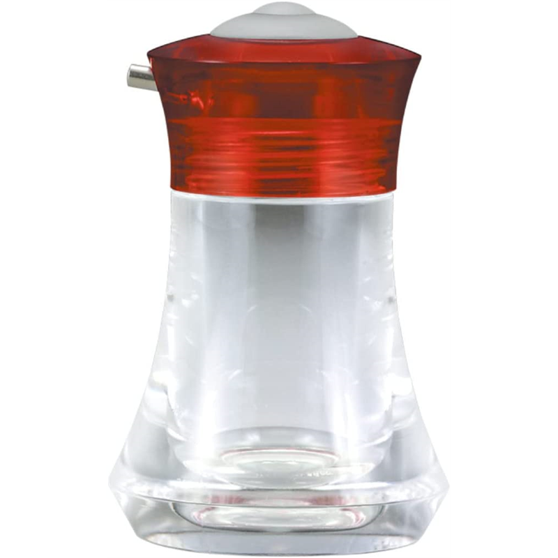 PU-1(S) [クリアレッド] プッシュワン しょう油差し 1個（ご注文単位1個）【直送品】