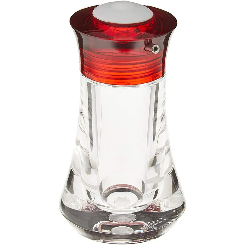 PU-2(M) [クリアレッド] プッシュワン しょう油差し 1個（ご注文単位1個）【直送品】