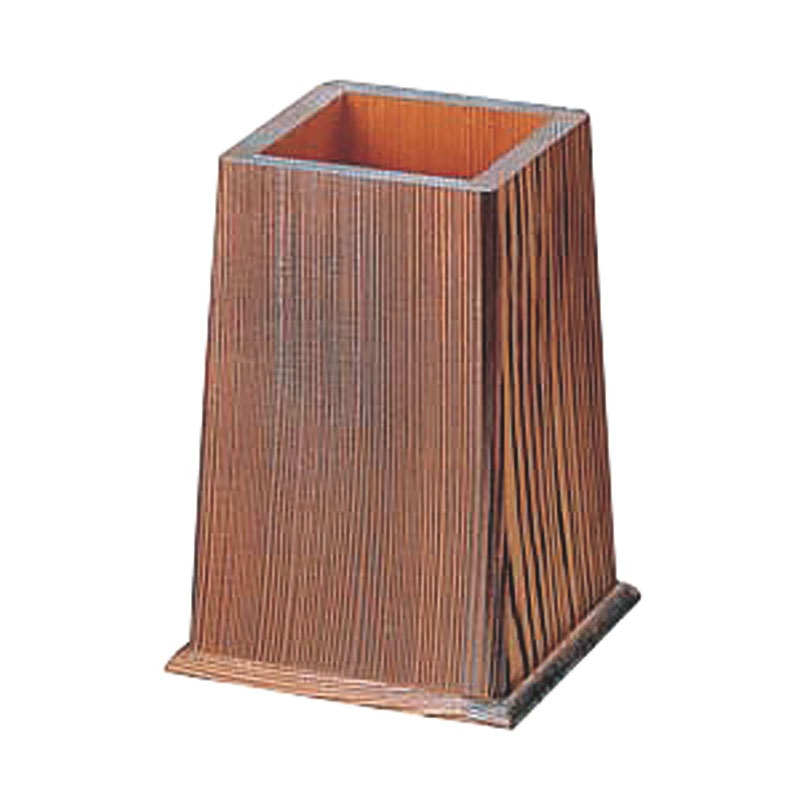 ネズコ(焼杉)箸立 1個（ご注文単位1個）【直送品】