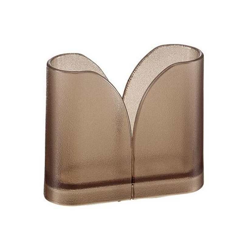 ポリカーボネイトBeナフキンスタンド Y型（ブラウン) 1個（ご注文単位1個）【直送品】