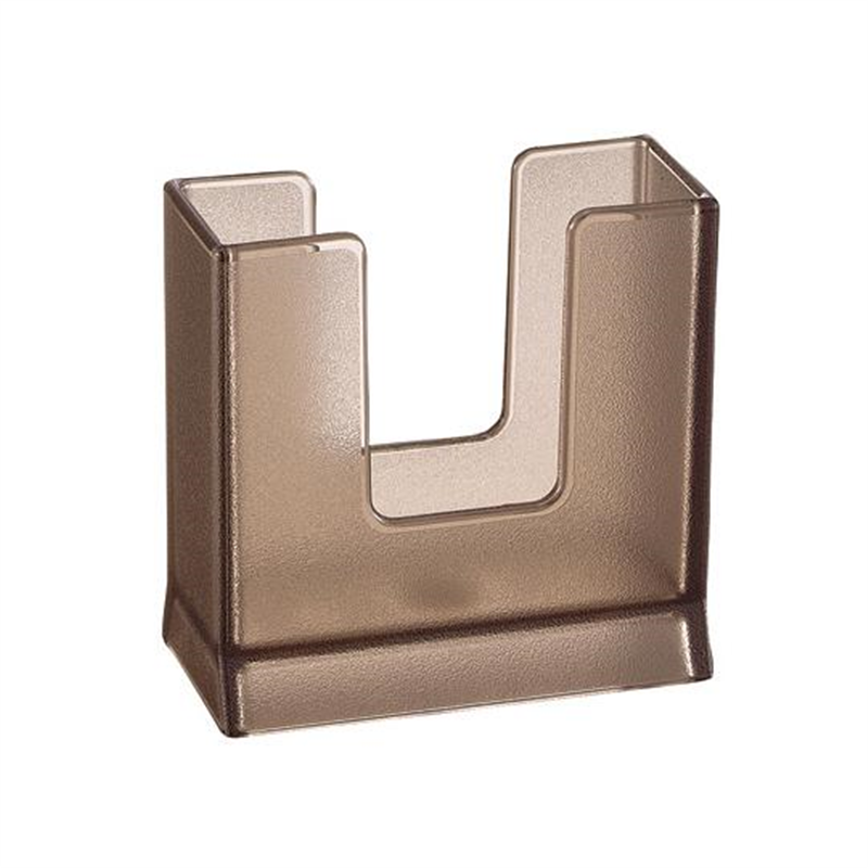 ポリカーボネイトBeナフキンスタンド K型（ブラウン) 1個（ご注文単位1個）【直送品】