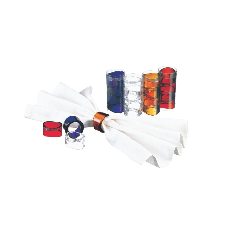 UKナフキンリングオーロラ(4P) イエロー 1個（ご注文単位1個）【直送品】