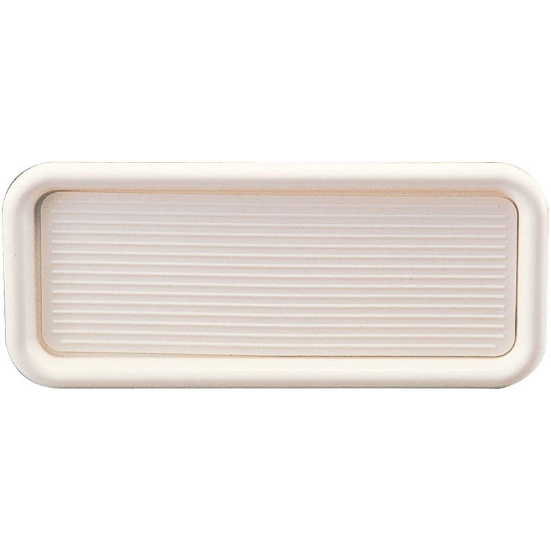 MT-019 マジックトレー 長角型(カスタートレー) 白 PP袋入 1個(ご注文単位1個)【直送品】