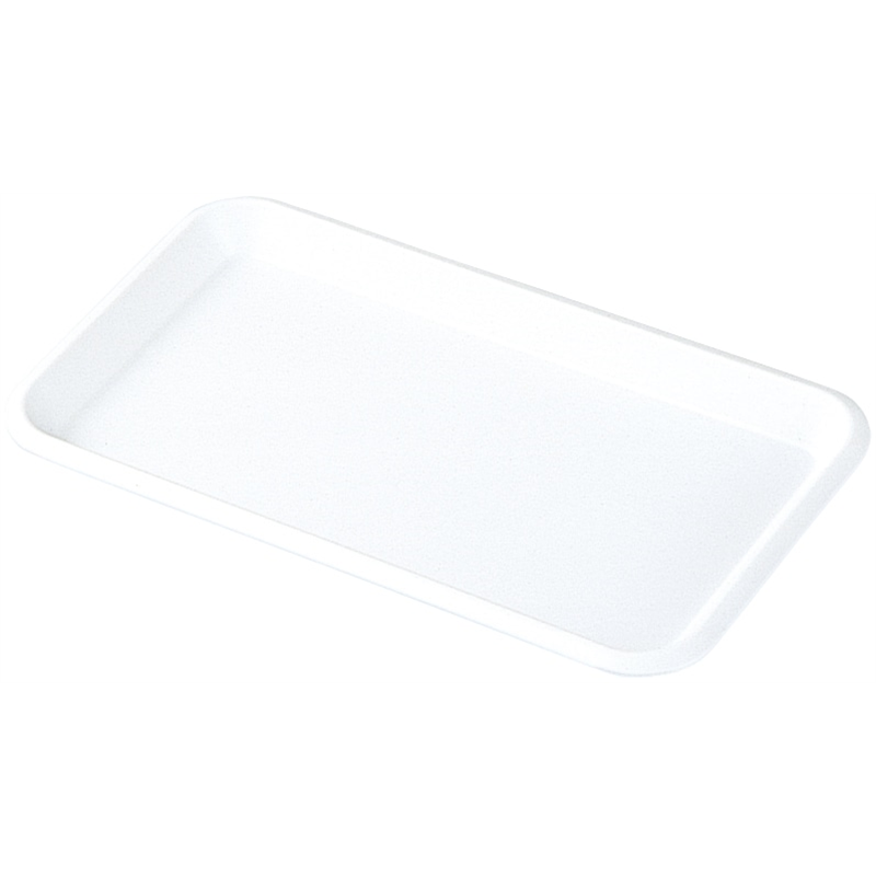 №106K 長角トレー (メラミン) 白 1個（ご注文単位1個）【直送品】