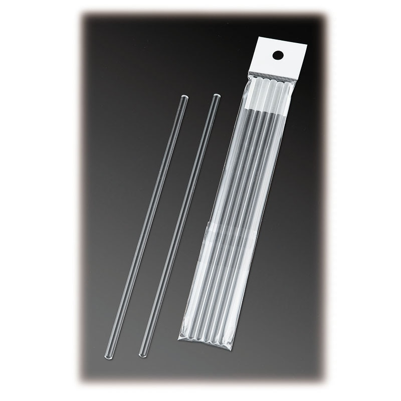 シンビ M-53-1 アクリル丸型マドラー5本セット クリアー 1個（ご注文単位1個）【直送品】