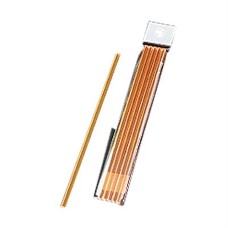 シンビ M-52 蛍光マドラー(六角型)オレンジ 5本セット 1個（ご注文単位1個）【直送品】