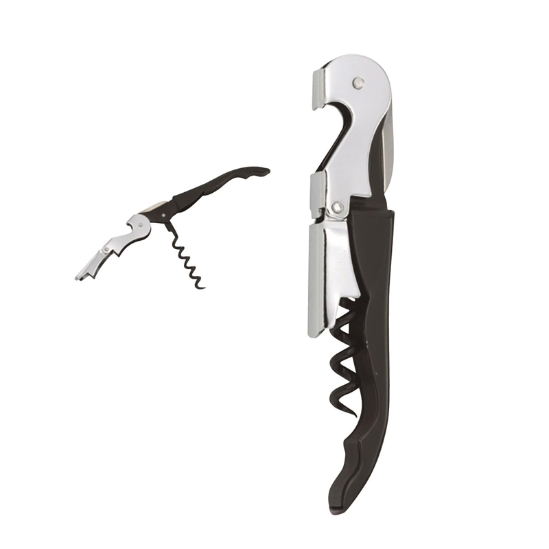 ウﾞィーノ ソムリエナイフ ブラック 1個（ご注文単位1個）【直送品】