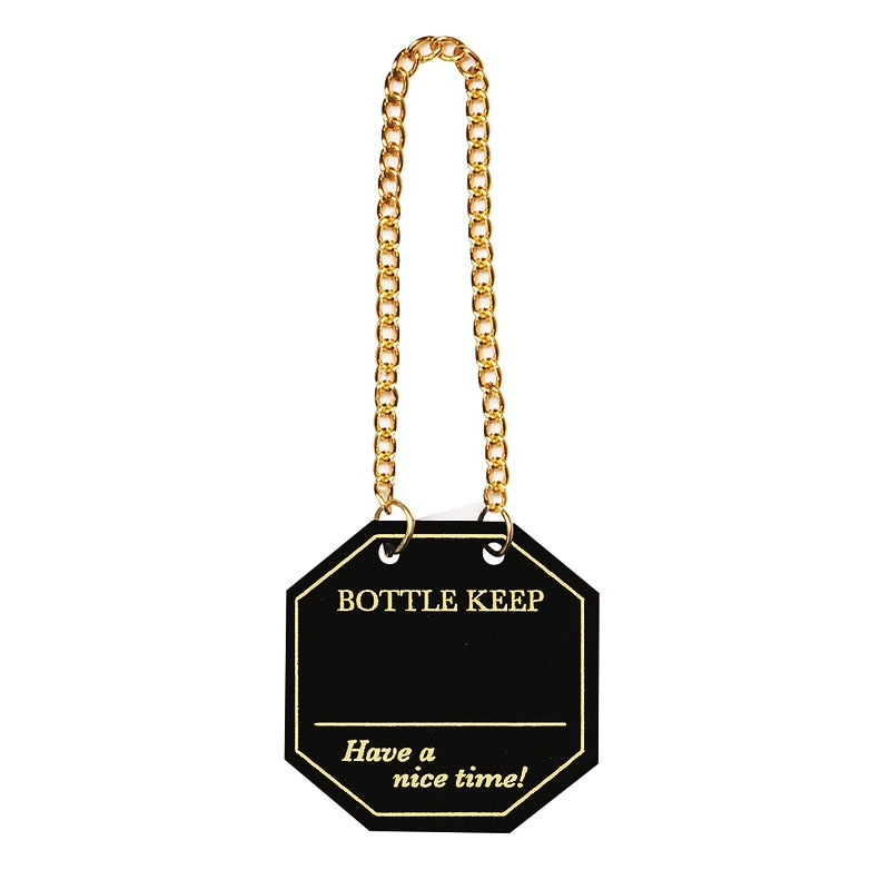 シンビ BM-55(10枚入)ブラック ボトルキーパー八角 1個(ご注文単位1個)【直送品】