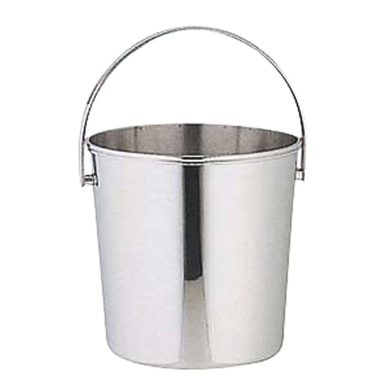 SW 18-8つる付アイスペール 6L 1個(ご注文単位1個)【直送品】