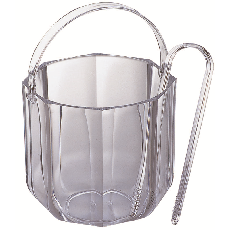 アクリルアイスペール(トング付) 1個(ご注文単位1個)【直送品】