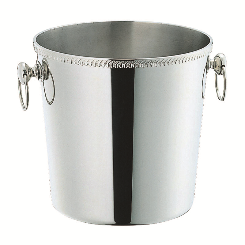 SW18-8菊渕玉付シャンパンクーラー 4.0L 1個（ご注文単位1個）【直送品】