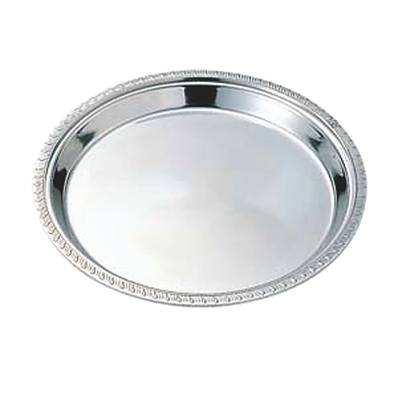 UK 18-8菊渕シャンパンクーラー受皿大 1個（ご注文単位1個）【直送品】