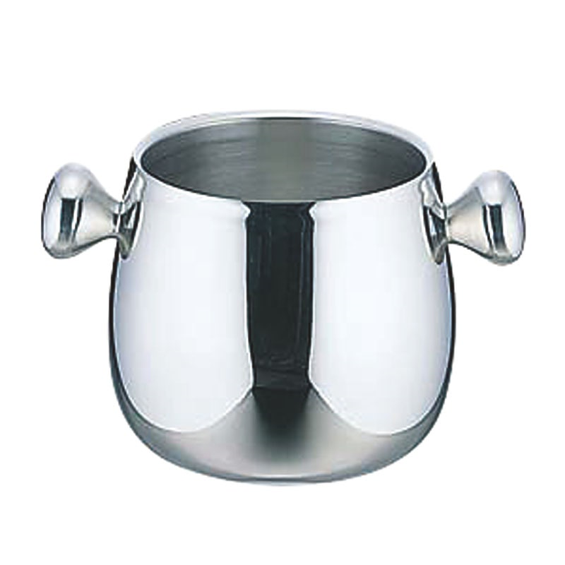 MI 18-8ワインクーラー 二重構造 小 KT-4 1個（ご注文単位1個）【直送品】