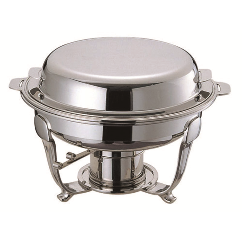 UK 18-8スタッキング バロン丸チューフィングディッシュ13インチ 1個(ご注文単位1個)【直送品】