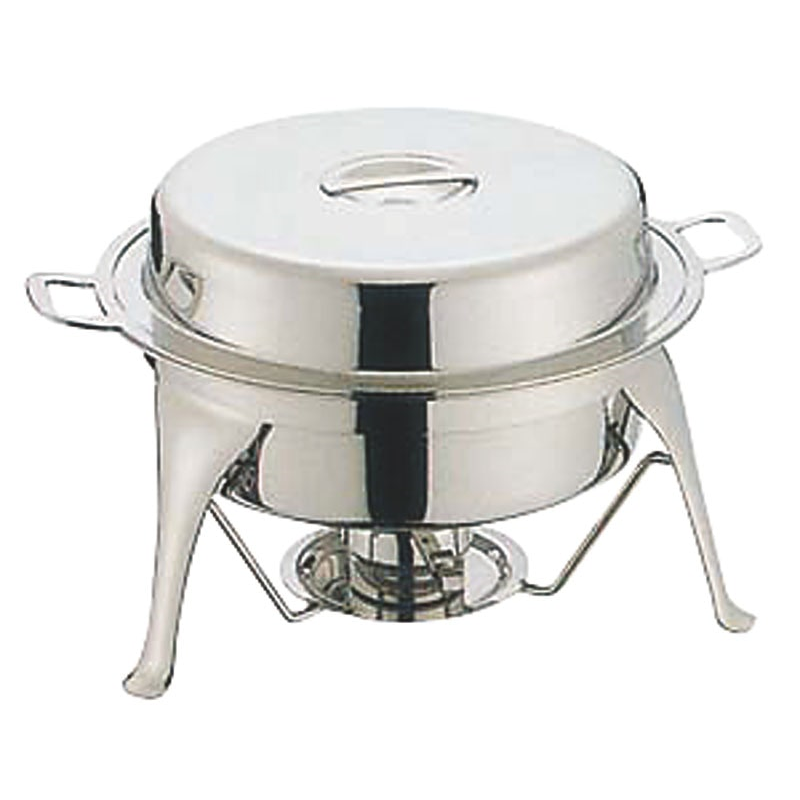 SW 18-8スタッキング 丸チューフィングディッシュ 14インチ 1個（ご注文単位1個）【直送品】