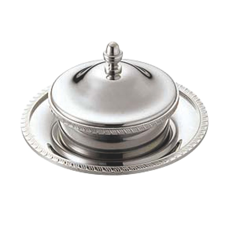 UK 18-8菊渕バターディッシュ 1個（ご注文単位1個）【直送品】