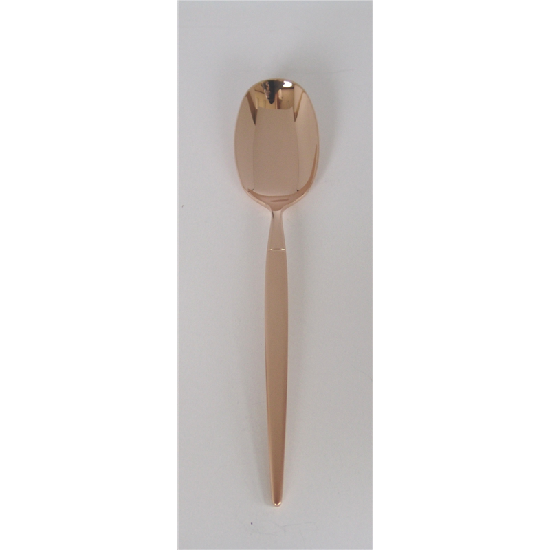 LW №12500 18-10ミルトア･ピンクゴールド デザートスプーン 1個（ご注文単位1個）【直送品】