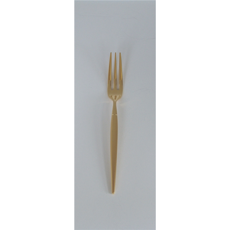 LW №12500 18-10ミルトア 金仕上 ヒメフォーク 1個（ご注文単位1個）【直送品】