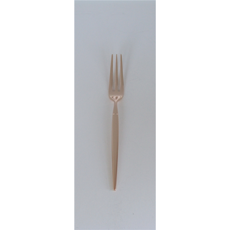 LW №12500 18-10ミルトア･ピンクゴールド ヒメフォーク 1個（ご注文単位1個）【直送品】