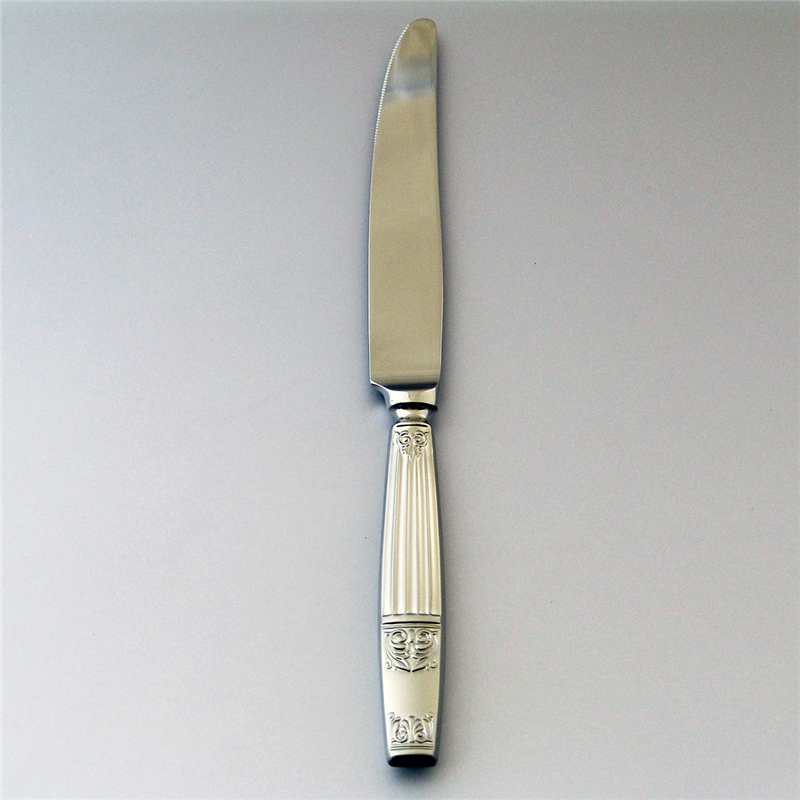 LW №11000 ステンレス ロッキンガム テーブルナイフ/最中柄･鋸刃 1個（ご注文単位1個）【直送品】