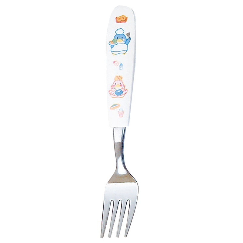 PC柄お子様フォーク BB-7 ベン&ベティ(ペンギン)フォーク 1個（ご注文単位1個）【直送品】