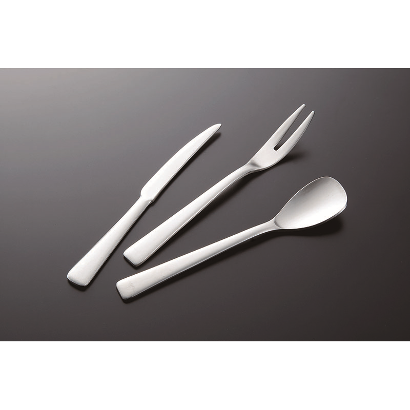 18-10明日香オールサテン仕上和菓子フォーク 1個（ご注文単位1個）【直送品】